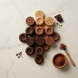 12 Cavity Floral & Heart Silicone Mould Food Grade | Pack of 1