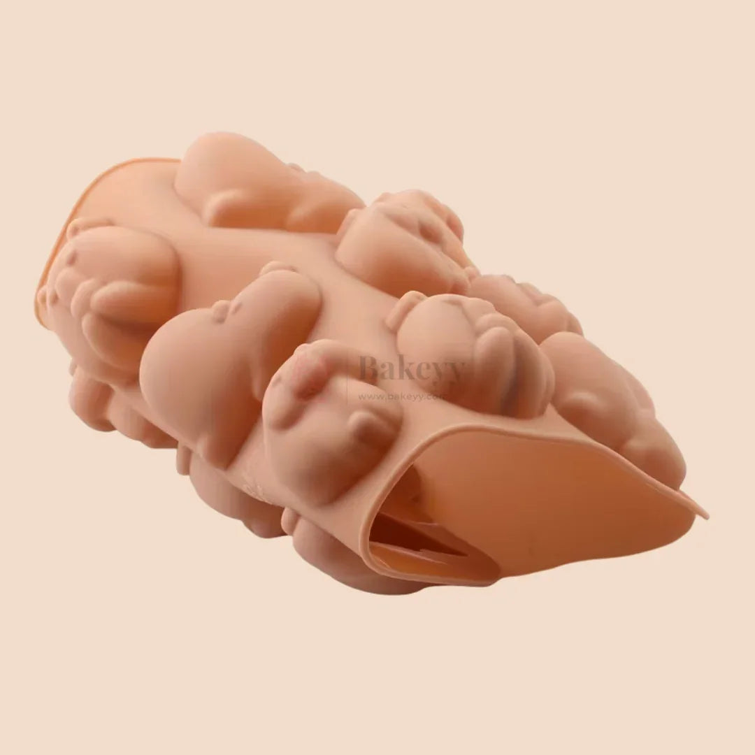 12_Cavity_Capybara_Silicone_Chocolate_Mould_6 - Bakeyy.com