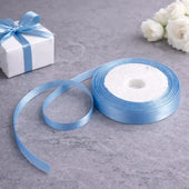 1/2 Inch Satin Ribbon Roll | Premium Decorative Gift Wrapping Ribbon for Packaging, Hampers & Crafts | 7.5 Meter Length Per Roll | Pack of 10