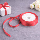 1/2 Inch Satin Ribbon Roll | Premium Decorative Gift Wrapping Ribbon for Packaging, Hampers & Crafts | 7.5 Meter Length Per Roll | Pack of 10