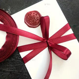 1/2 Inch Satin Ribbon Roll | Premium Decorative Gift Wrapping Ribbon for Packaging, Hampers & Crafts | 7.5 Meter Length Per Roll | Pack of 10