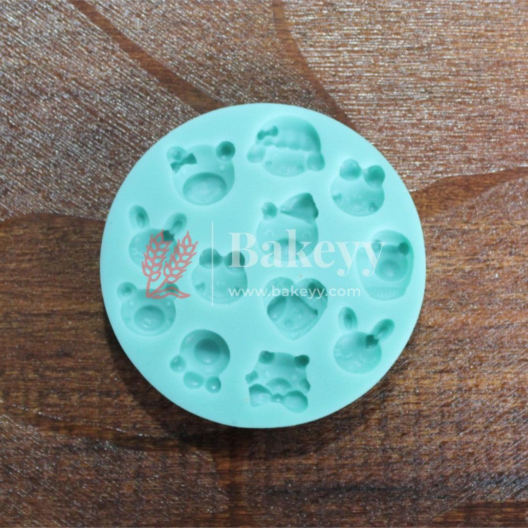 3D Silicone Multi Shaped Kitty Design Baking Mould Fondant Cake Tool Chocolate Candy Cookies Pastry Soap Moulds - Bakeyy.com - India - 3D Silicone Multi Shaped Kitty Design Baking Mould Fondant Cake Tool Chocolate Candy Cookies Pastry Soap Moulds - Default Title