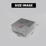 12 inch Aluminum Square Cake Pan Mould Tin - Bakeyy.com - India - 12 inch Aluminum Square Cake Pan Mould Tin - Default Title