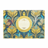 Half Kg Sweet Box | Royal blue and gold sweet box with Golden tray | Pack of 10