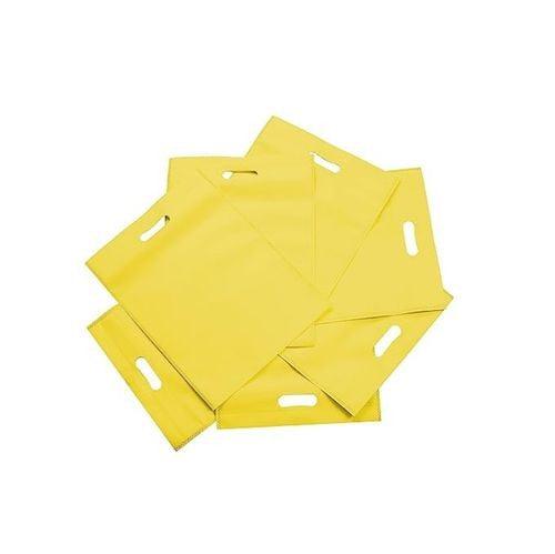 12x18 Inch Cloth Carry Bag, Handle Bag, Yellow Colour | Pack of 50 - Bakeyy.com