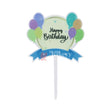 Balloon Happy Birthday Cake Topper - Bakeyy.com - India - Balloon Happy Birthday Cake Topper - Default Title