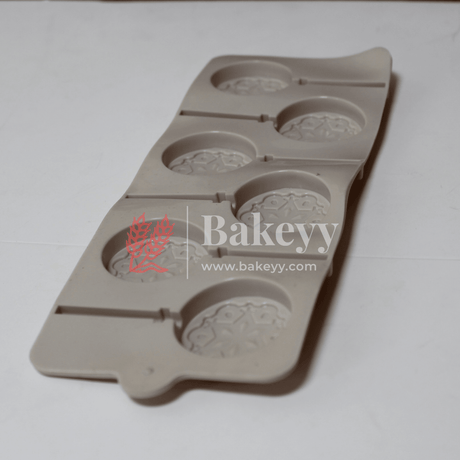 Bakeyy Snowflake Lollipop Silicone Mold - Bakeyy.com - India - Bakeyy Snowflake Lollipop Silicone Mold - Default Title