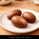 Mould 656 | Geometric Egg Chocolate Mold | 6 Cavity | Pack of 1