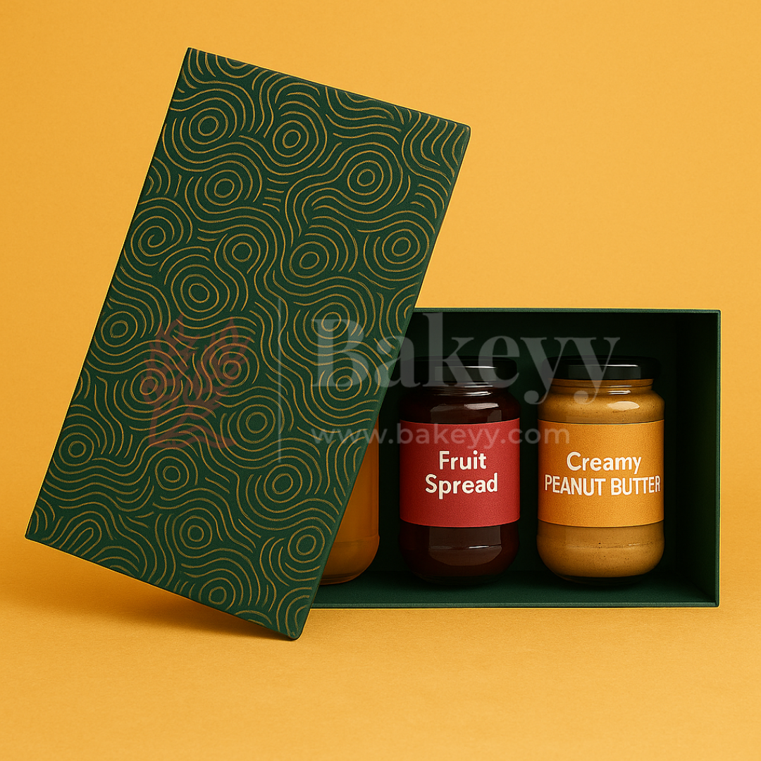13x6x4 Inch | Rigid Rectangle Shaped Gift Box | Hamper Box | Dark Green | 1 Piece