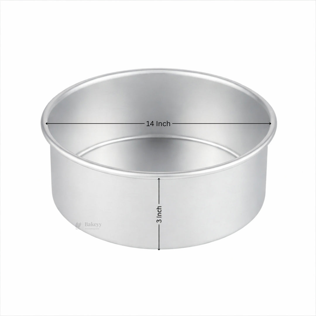 Aluminum Round Cake Pan | Perfect for Baking| Pack Of 1