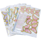 10 Pcs Pink Butterfly Decoration Topper | 4 Sizes Butterfly | 3D Butterfly Party Decorations - Bakeyy.com - India - 10 Pcs Pink Butterfly Decoration Topper | 4 Sizes Butterfly | 3D Butterfly Party Decorations - Default Title