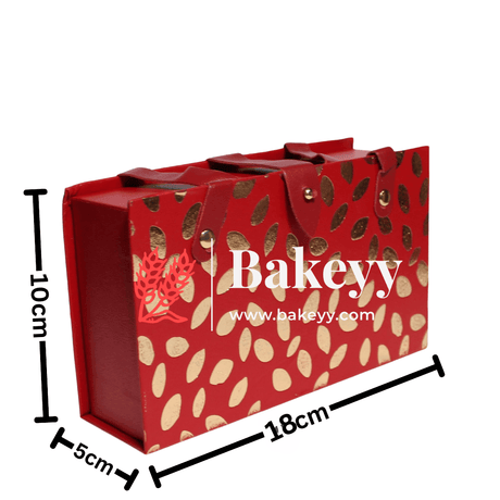 Designer Gift Box for storage and Gifting | Carry Case with Handles | Gift box for special Occasions | - Bakeyy.com - India - Designer Gift Box for storage and Gifting | Carry Case with Handles | Gift box for special Occasions | - Beige