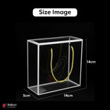 Transparent PVC Hamper Box with Rope Handle – 14x14x5cm Pack Of 10 - Bakeyy.com - India - Transparent PVC Hamper Box with Rope Handle – 14x14x5cm Pack Of 10 - Default Title