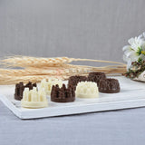 15CavityMiniDonutChocolateSiliconeMould_6 - Bakeyy.com