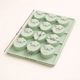 15 Cavity | Strawberry Button Design Silicone Chocolate Mould | Pack of 1 