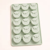 15 Cavity | Strawberry Button Design Silicone Chocolate Mould | Pack of 1 