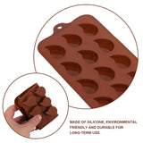 15 Cavity | Teardrop Shape Silicone Chocolate Mould | Pack of 1 