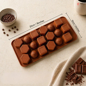 15_Cavity_Assorted_Shapes_Silicon_Chocolate_Mould_4 - Bakeyy.com