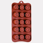 15_Cavity_Silicone_Chocolate_Mould_4 - Bakeyy.com
