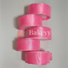 Cloth Satin ribbon for decoration | Gift wrapping | School project works | Opening ribbon | Multi-purpose use - Bakeyy.com - India - Cloth Satin ribbon for decoration | Gift wrapping | School project works | Opening ribbon | Multi-purpose use - Pink