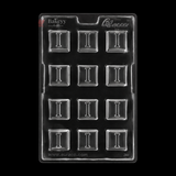 Mould 381, 382, 383 | “I”, Heart & “U” Letter Design | Alphabet & Heart Chocolate Mould | Pack of 1