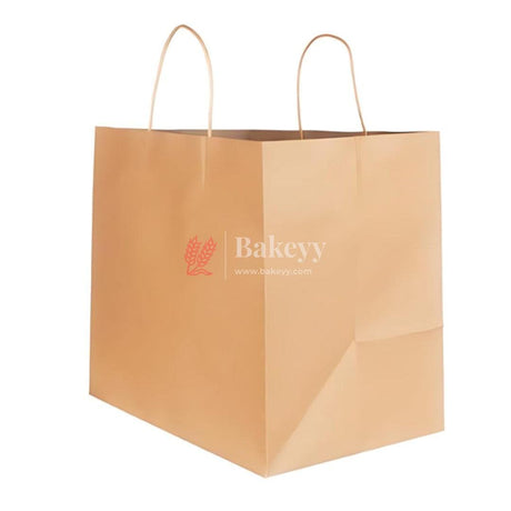 10inch Paper Cake Bag | Sweets, Chocolate, Snacks - Bakeyy.com - India - 10inch Paper Cake Bag | Sweets, Chocolate, Snacks - Pack of 50 / 10" Cake Bag