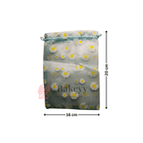 16*20 CM | Floral Designs Organza Potli Bags | Pack of 50 | Sky Blue Color | Candy Bag | Pack of 50 (Copy) - Bakeyy.com - India - 16*20 CM | Floral Designs Organza Potli Bags | Pack of 50 | Sky Blue Color | Candy Bag | Pack of 50 (Copy) - Default Title