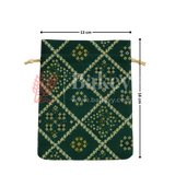 Bandhini Print Potli Bags | Perfect for Festive Gifting | Pack of 10