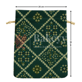 Bandhini Print Potli Bags | Perfect for Festive Gifting | Pack of 10