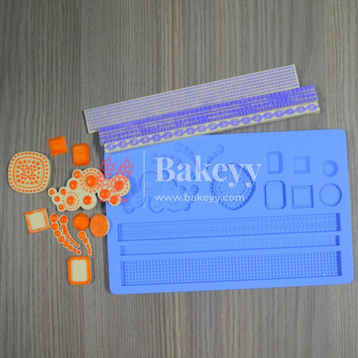 3D Silicone Jewels and Diamond Shaped Baking Mould Fondant Cake Tool Chocolate Candy Cookies Pastry Soap Moulds - Bakeyy.com