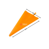 30cm Cake Decoration Orange Silicone Icing Piping Bag | Cake decorating tools | Decorating Tool | Icing Bag | Reusable