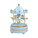 Pink Musical Carousel | Rotating Horse Toy Showpiece for Kids & Decor