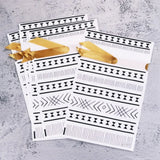 Premium Printed Gift Envelope Pouch with Satin Ribbon Closure | Elegant Money & Gift Card Holder | 12 x 17.5 cm | Pack of 50 - Bakeyy.com - India - Premium Printed Gift Envelope Pouch with Satin Ribbon Closure | Elegant Money & Gift Card Holder | 12 x 17.5 cm | Pack of 50 - Default Title 349.00