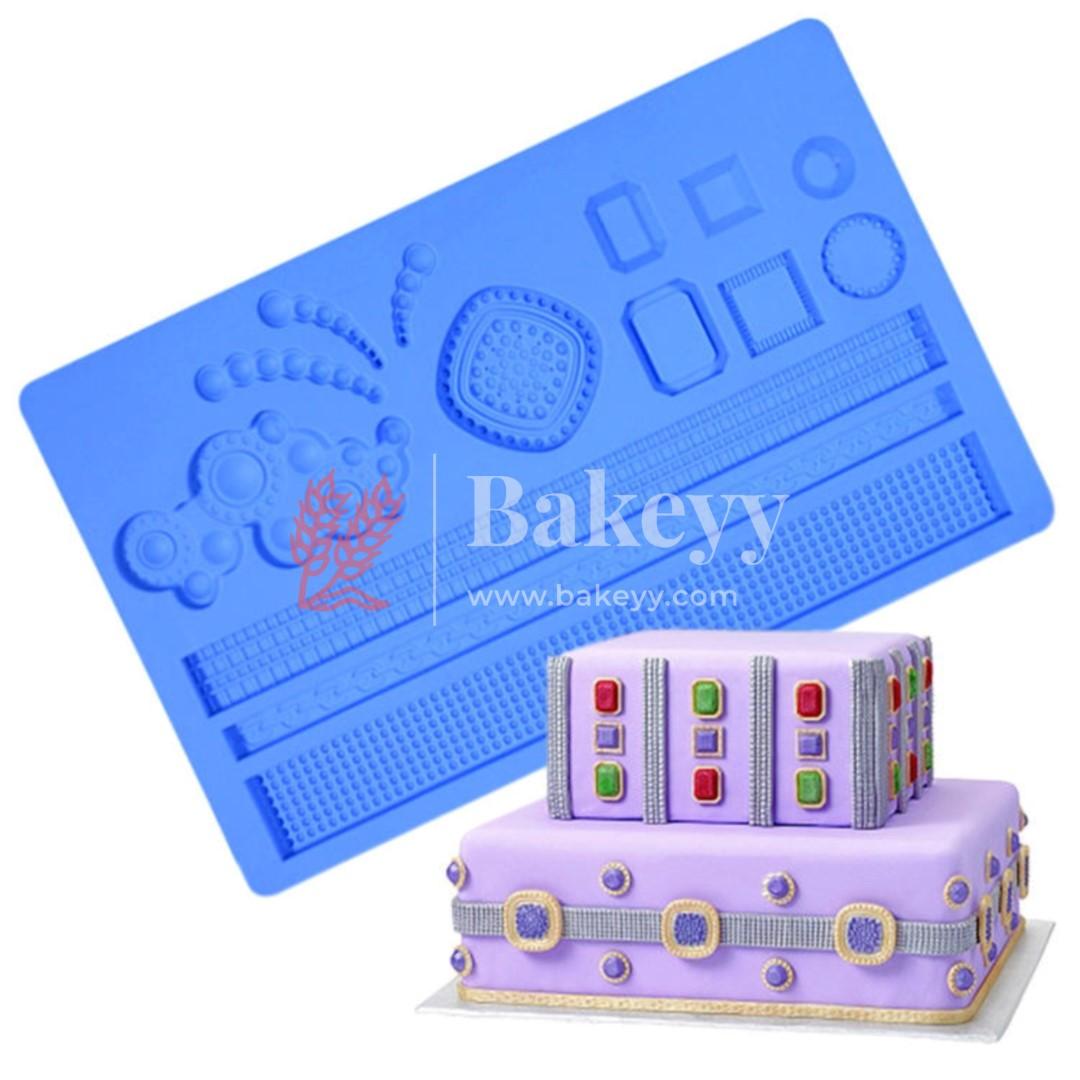 3D Silicone Jewels and Diamond Shaped Baking Mould Fondant Cake Tool Chocolate Candy Cookies Pastry Soap Moulds - Bakeyy.com - India - 3D Silicone Jewels and Diamond Shaped Baking Mould Fondant Cake Tool Chocolate Candy Cookies Pastry Soap Moulds - Default Title