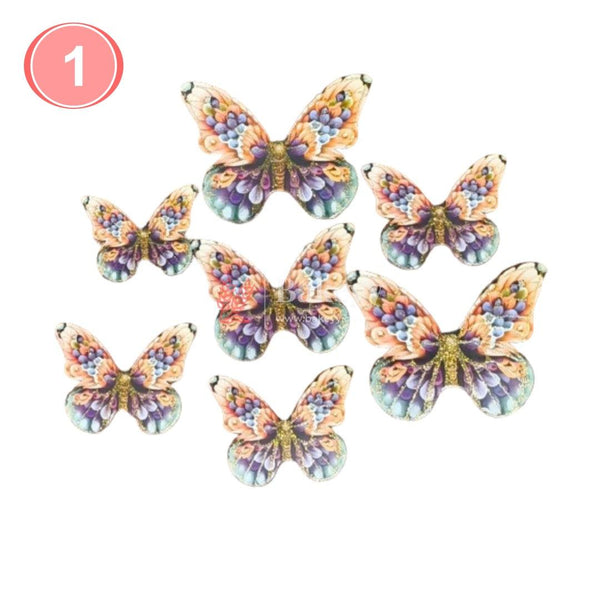 11 pcs butterfly Birthday Cake Topper| decoration Toppers| Bday Decorations Items - Bakeyy.com