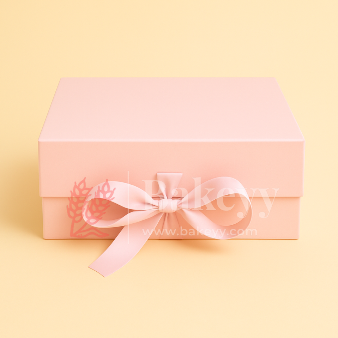 8x8x4 Inch | Light Pink Collapsible Hamper Box| 1 Piece