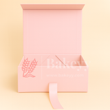 8x8x4 Inch | Light Pink Collapsible Hamper Box| 1 Piece