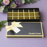 18 Cavity Hard Chocolate Box | Black Colour - Bakeyy.com - India - 18 Cavity Hard Chocolate Box | Black Colour - Default Title