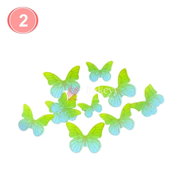 11 pcs butterfly Birthday Cake Topper| decoration Toppers| Bday Decorations Items - Bakeyy.com