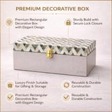 Premium Rectangular Hamper Box | Luxury Storage Box | Premium Gift & Storage | Pack of 1