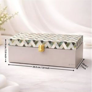 Premium Rectangular Hamper Box | Luxury Storage Box | Premium Gift & Storage | Pack of 1 - Bakeyy.com - India - Premium Rectangular Hamper Box | Luxury Storage Box | Premium Gift & Storage | Pack of 1 - Default Title 400.00