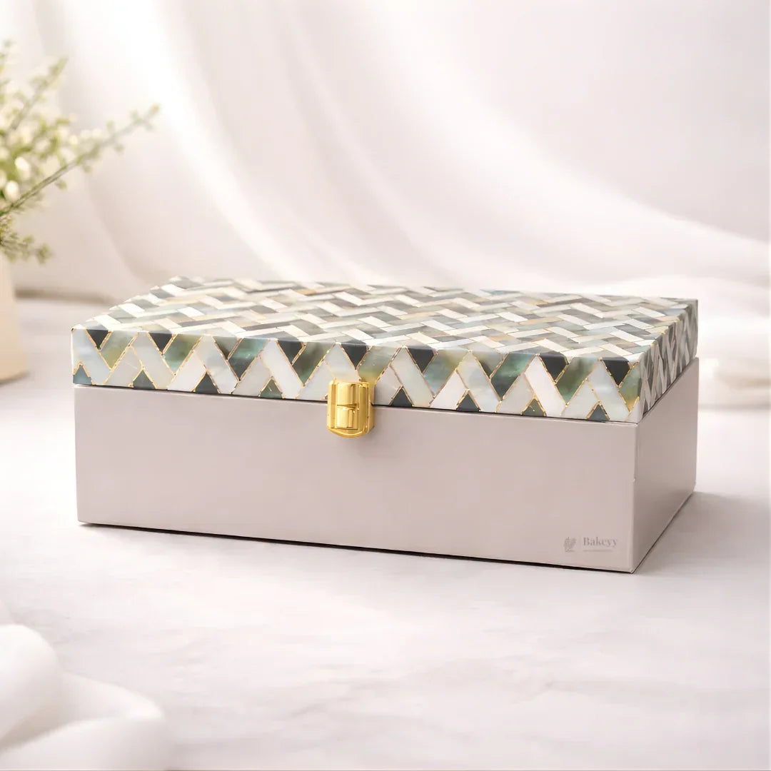 Premium Rectangular Hamper Box | Luxury Storage Box | Premium Gift & Storage | Pack of 1 - Bakeyy.com - India - Premium Rectangular Hamper Box | Luxury Storage Box | Premium Gift & Storage | Pack of 1 - Default Title 400.00