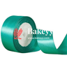 Cloth Satin ribbon for decoration | Gift wrapping | School project works | Opening ribbon | Multi-purpose use - Bakeyy.com - India - Cloth Satin ribbon for decoration | Gift wrapping | School project works | Opening ribbon | Multi-purpose use - Turquoise Green