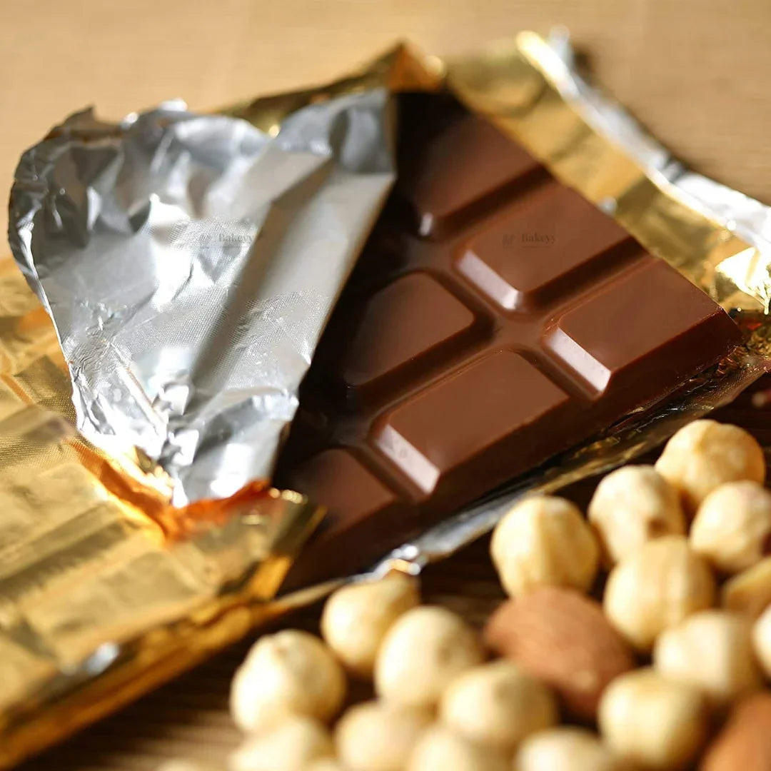 1CavityClassicGridChocolateBarSiliconeMould_5 - Bakeyy.com