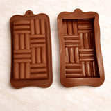 1 Cavity | Woven Chocolate Bar Silicone Mould | Pack of 1 