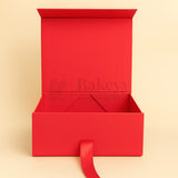 8x8x4 Inch Red Collapsible Hamper Box| 1 Piece