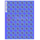 Jamin Chakkar Diwali Stickers | Pack of 10 Sheets