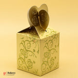 Gift Box | Pack Of 10 | Chocolate Packing Box | Return Gift Box | Gold Colour