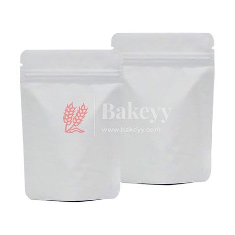 Zip Lock Pouch | Without Window | Customized Printing - Bakeyy.com - India - Zip Lock Pouch | Without Window | Customized Printing - Pack of 1000 / Blue / 10x17 CM - 100 gm