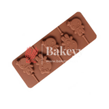 Silicone Cartoon Design Lollypop Mould | Chocolate Mould - Bakeyy.com - India - Silicone Cartoon Design Lollypop Mould | Chocolate Mould - Default Title